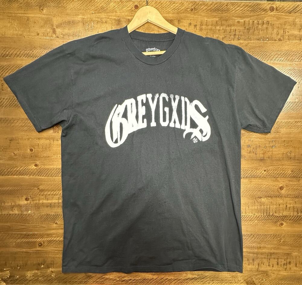 GREYGXDS Ramirez G59 GXDS Black Graphic T Shirt Mens 2XL Double Sided